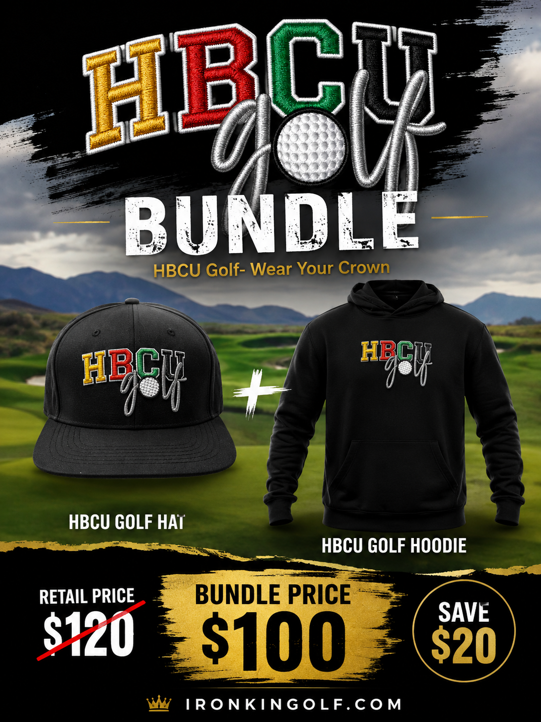 HBCU Bundle (Black)
