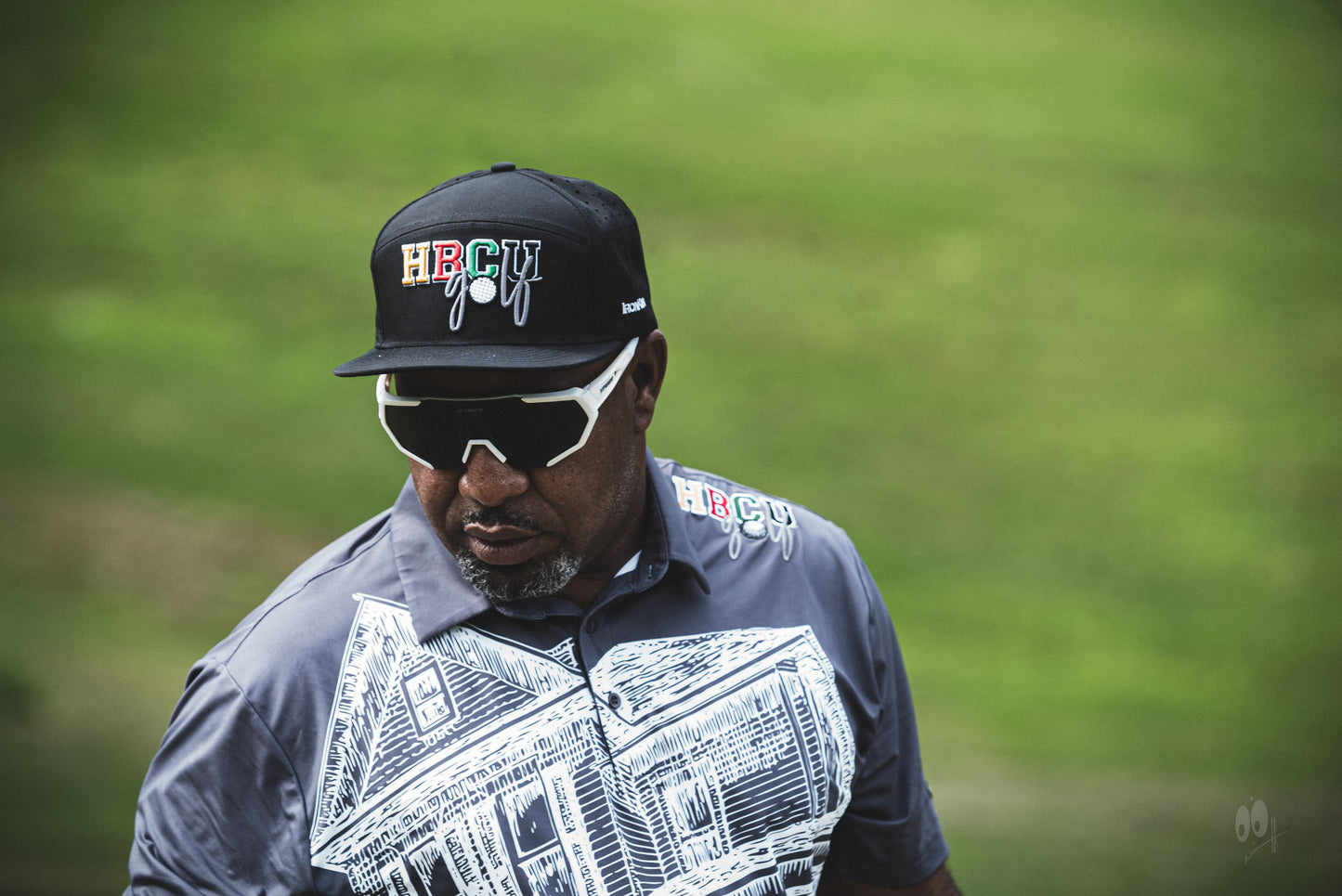 HBCU GOLF HAT - BLACK