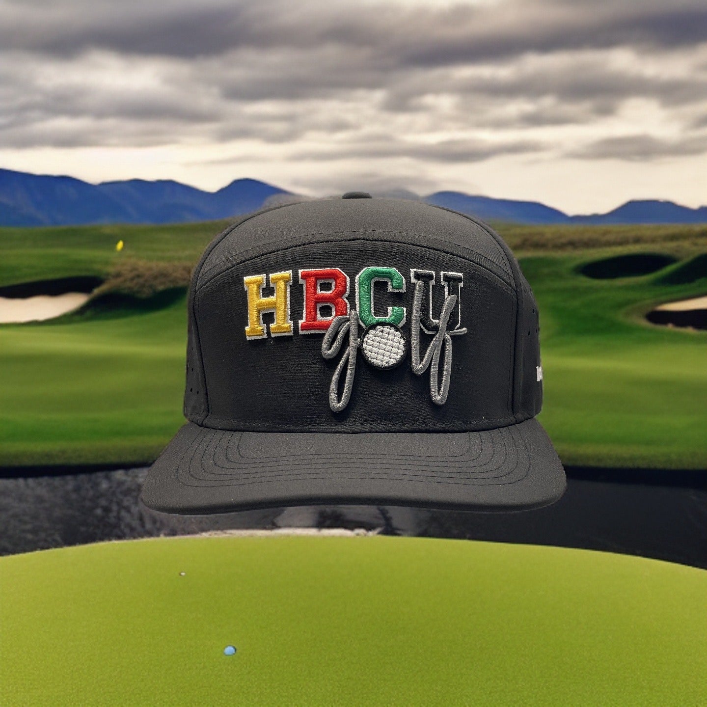 HBCU GOLF HAT - BLACK