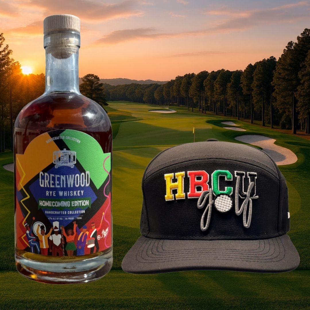 whisky and golf hat bundle 
