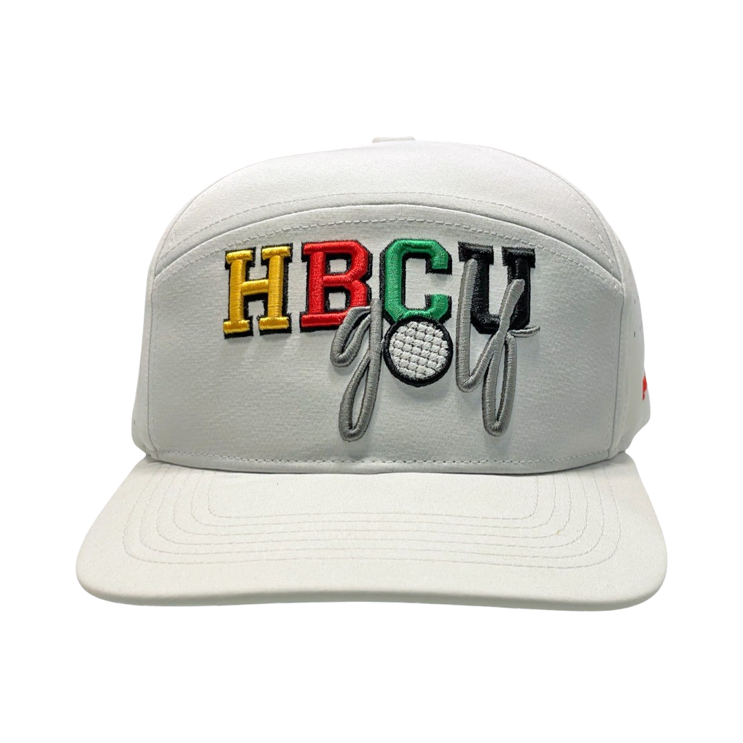 HBCU GOLF HAT - WHITE