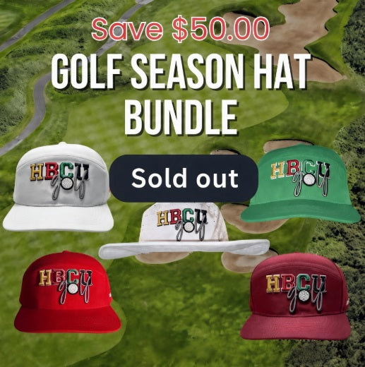 Golf Season Hat Bundle