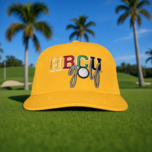 Gold HBCU Golf Hat