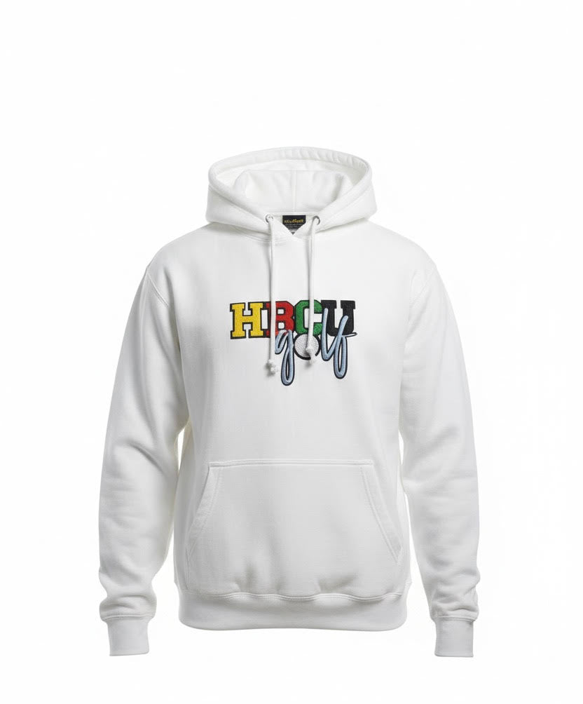 HBCU HOODIE - WHITE